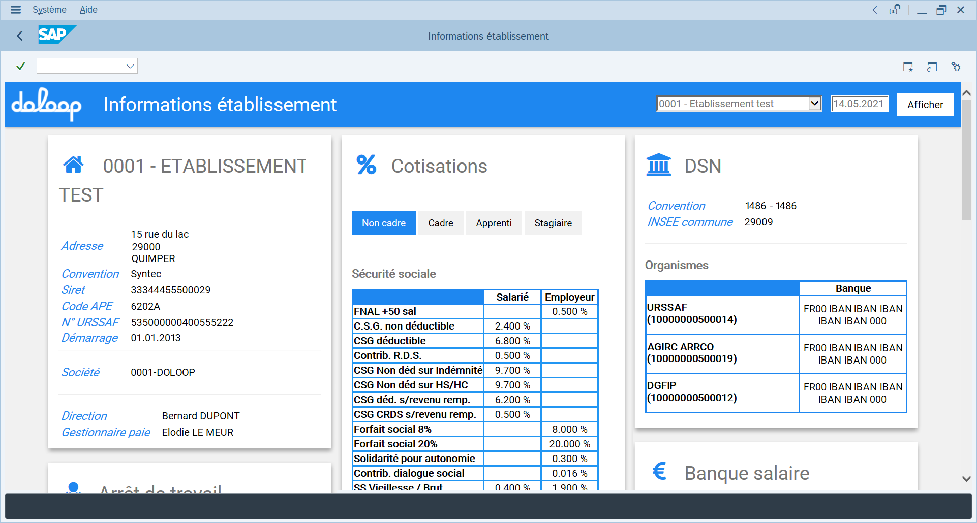 Transaction ZHR_INFOETAB